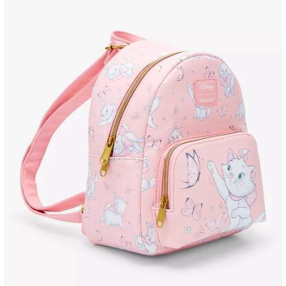 Loungefly Disney Aristocats Marie Mini Backpack Butterfly Bag - Picture 2 of 4